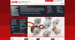 Desktop Screenshot of nipponpulse.com