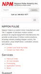 Mobile Screenshot of nipponpulse.com
